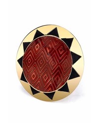 ... Ring Out of stock House Of Harlow 1960 Onyx Ring In Gold 60 75